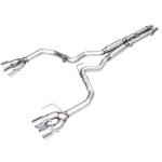 AWE Ford Mustang GT S650 Quad Tip Track Edition